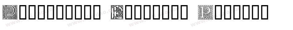 Ornamental Initials N字体转换